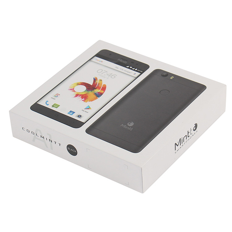 Luxury Brand Lid And Base Custom Design Rigid Cardboard Paper Cell Phone Boxes Gift Packaging