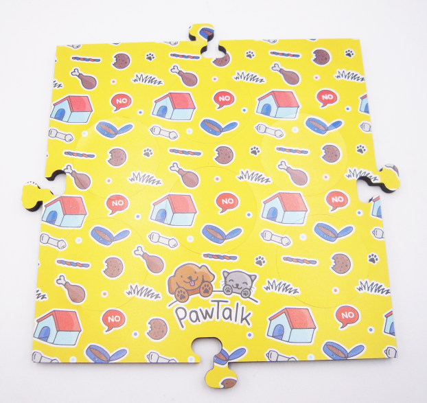 Minglu MLPD-003 dog button mat High quality Rubber base none slip Pet Pad Pet Training Pad with sound button