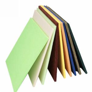 Quality 100% Polyester Fiber Acoustic Panel Wall Decoration Soundproof Board wholesale