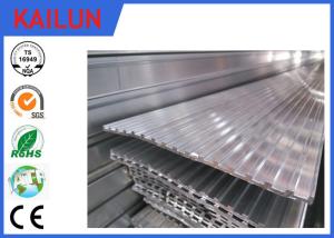 Quality Aluminium Skirting Profiles , Elevator / Escalator Tread Aluminum Deck Cover wholesale