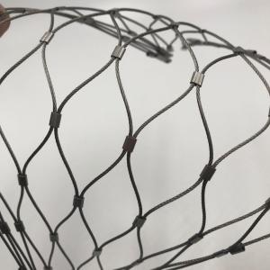 Quality Knotted Stainless Steel Aviary Mesh Poultry Netting Zoo Animal Rope Mesh wholesale
