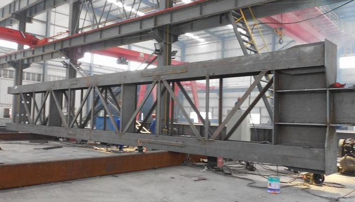 Galvanized Or Painted Prefabricated Steel Structures Beam And Column