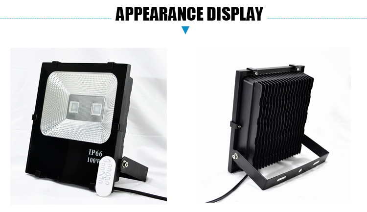 Smart IK08 IP66 RGB LED Flood Lights 2700K To 6500K For Commercial Centers