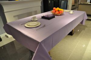 Quality Rectanglar Lavender Paper Tablecloths , OEM 3ply Graduation Table Covers wholesale