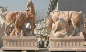 Quality Horse stone sculpture for garden wholesale