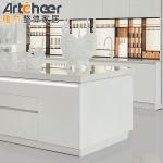 Indoor and Outdoor Kitchen Grill with Fridge Cabinet Italian Island Design in