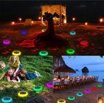 18MCD 4 Pack IP65 Colour Changing Solar Garden Lights