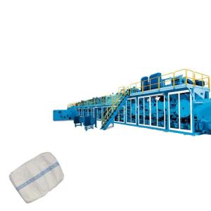 Quality Manufacturer Disposable Ultrasonic Automatic Adult Diapers Making Machine South Africa wholesale