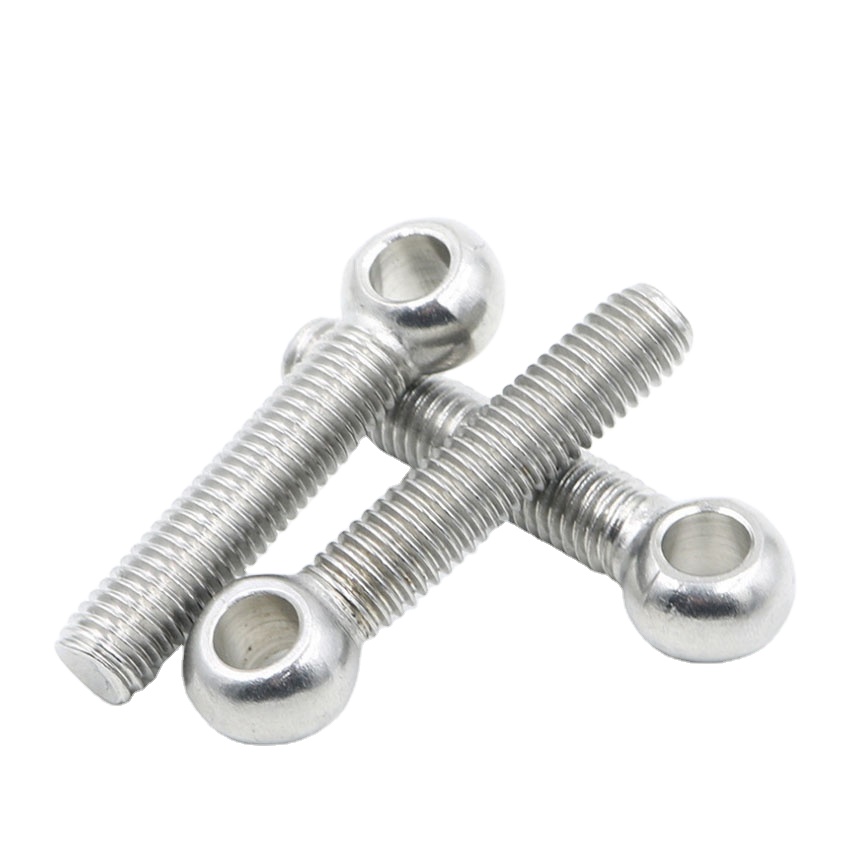 Fastener Lifting Eye Bolts Metric GB 798 Stainless Steel Eye Bolt