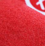 NBR Rubber Custom Logo Door Mats 12x12 Wiper Scraper Nylon Fiber Mat
