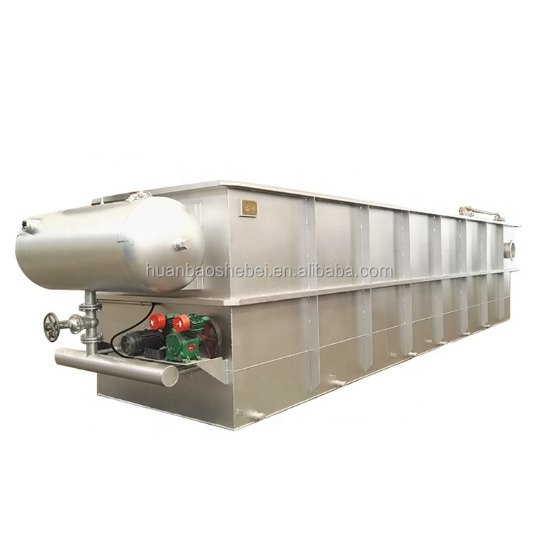 Seaworthy Packing 3-37kw Type Hospital Sewage Pretreatment Dissolving Air Float Machine