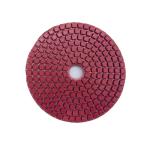 Wet Diamond Grit Polishing Pads 6 Inch 0.8mm Thickness For Floor Polishing