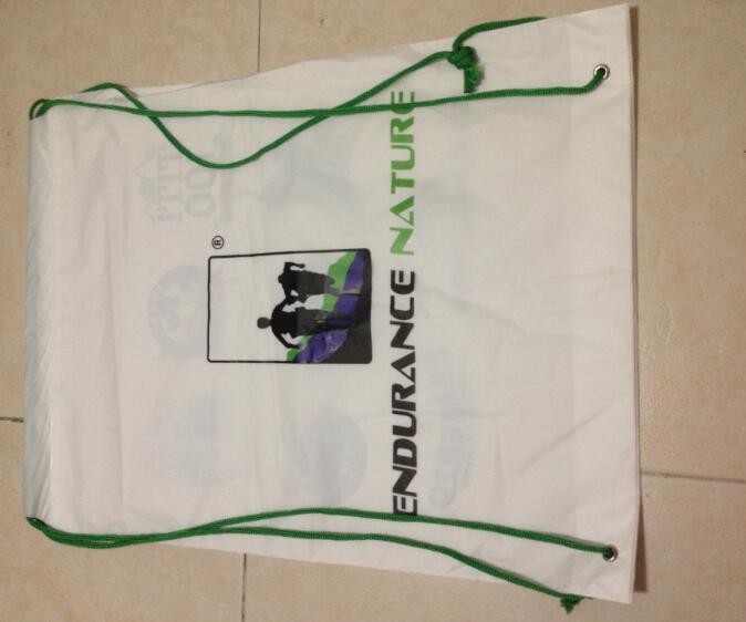 Biodegradable drawstring laundry poly bag with printing,Logo Printed Poly Drawstring Hotel/Travel Laundry Plastic bag