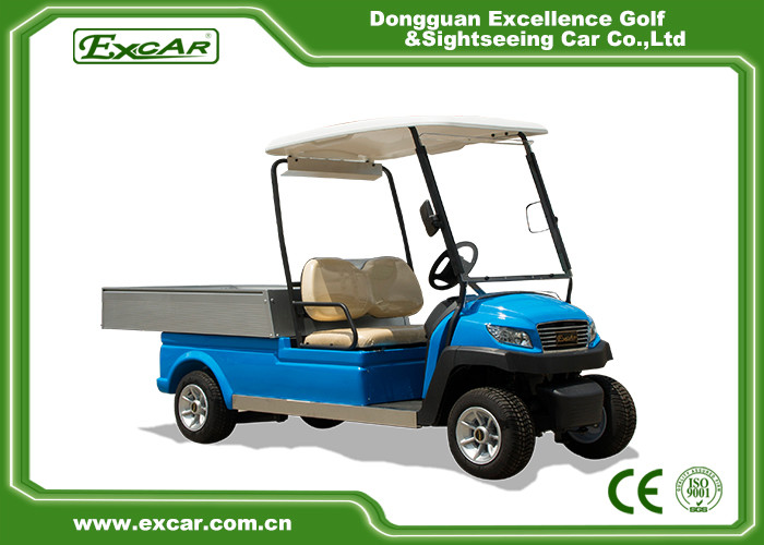 Color Optional Electric Golf Car With Aluminum Cargo Box
