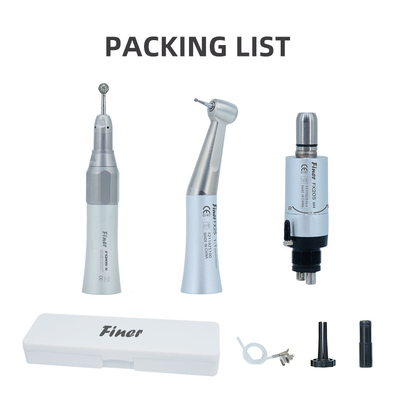 Dental Low Speed Kit Contra Angel Handpiece With External Water Irrigation
