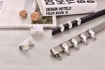Cheap price Bendable Curtain Track Rail curved shower curtain rod