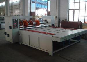 Quality Semi Auto Chain Feeding Rotary Slotting Machine Carton Box Slotting Machine 70 pcs/min wholesale
