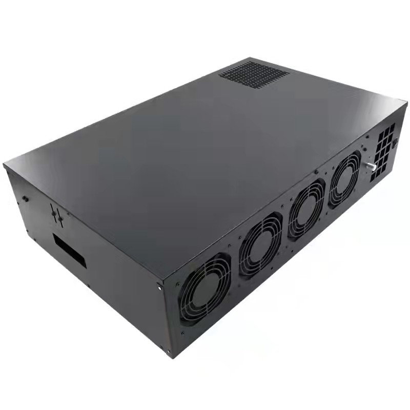 3070 1660s 65mm GPU Mining Case 8 Gpu Open Air Motherboard