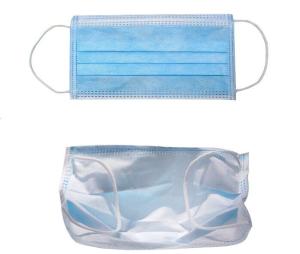 Quality Hospital 3 Ply Disposable Face Mask Earloop High Filtration Efficiency wholesale