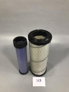 Quality Komatsu Heavy Equipment Air Filters 119808-12520 AF25551 P822543 For PC20 30 40 50 wholesale