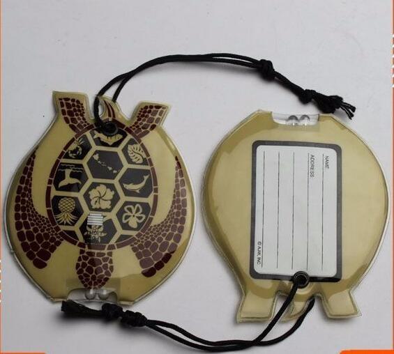 Personalised Luggage Labels , Childrens Luggage Tags With Soft PVC Rubber