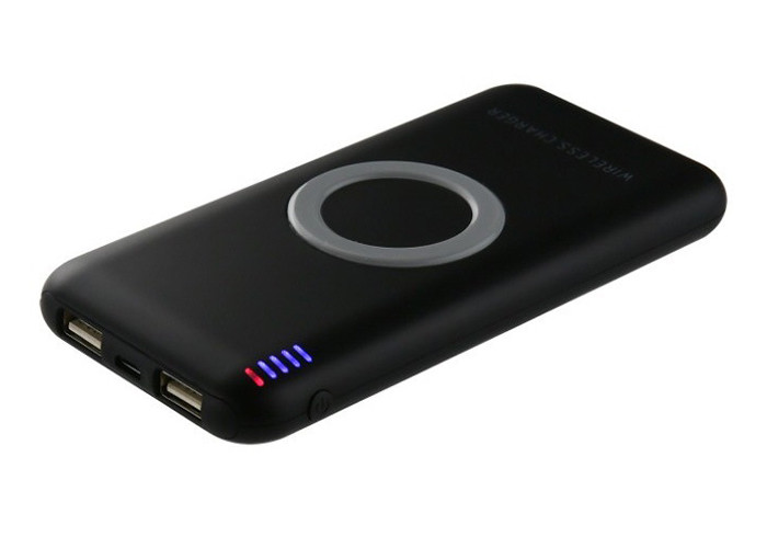 White Magnetic Wireless Power Bank Portable Quick Charge 10000mAh
