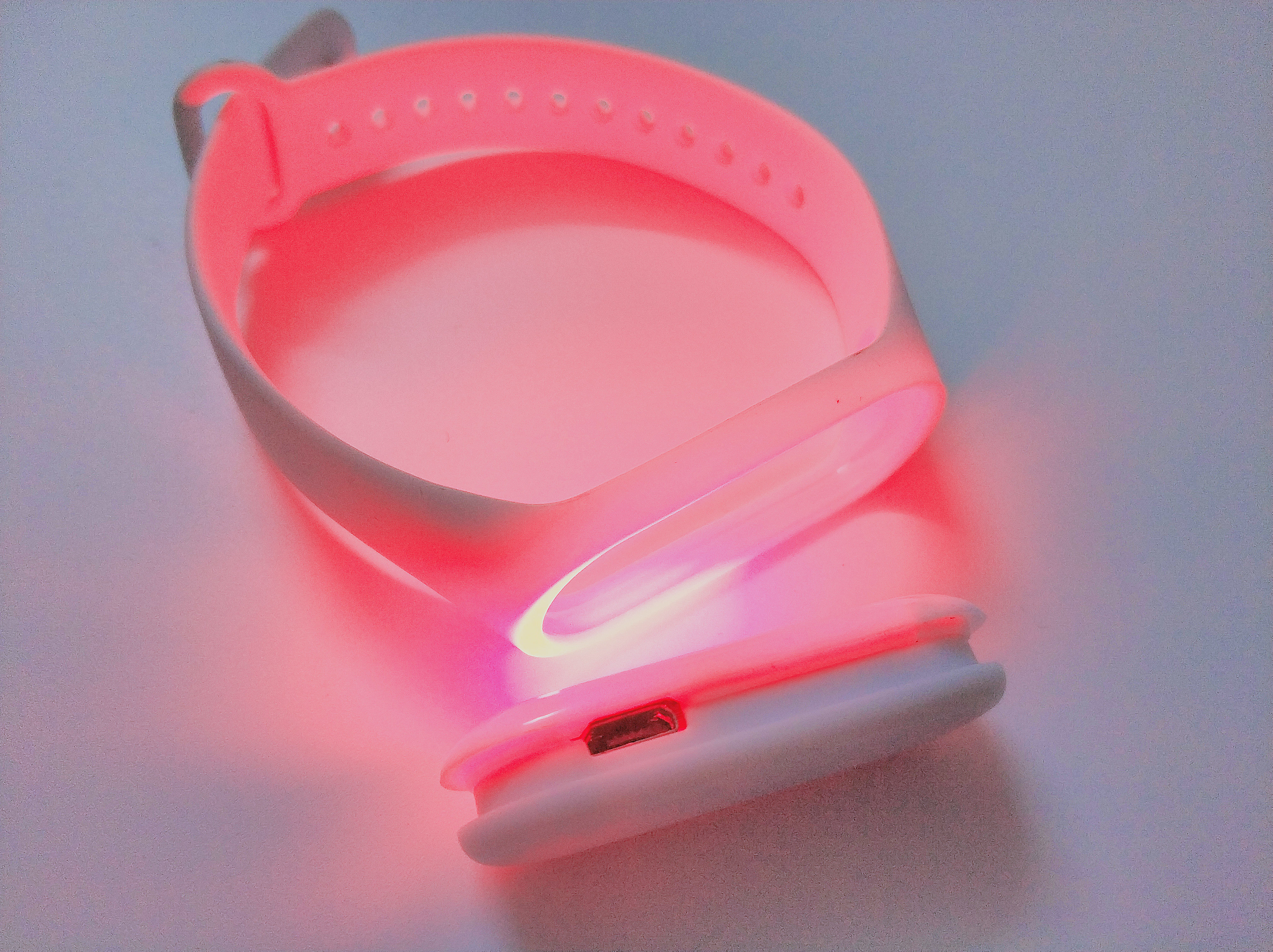 wholesale LED gift rechargeable LED Safety Band for Running & Activity LED Bracelet Lights Glow Band 4 Flash Modes