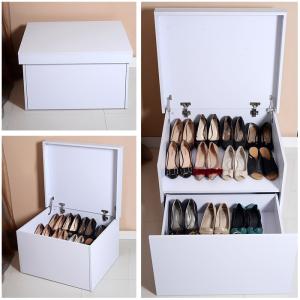 Quality Modern Hand Painting 26kg 14 Pairs Shoe Organizer Cabinet wholesale