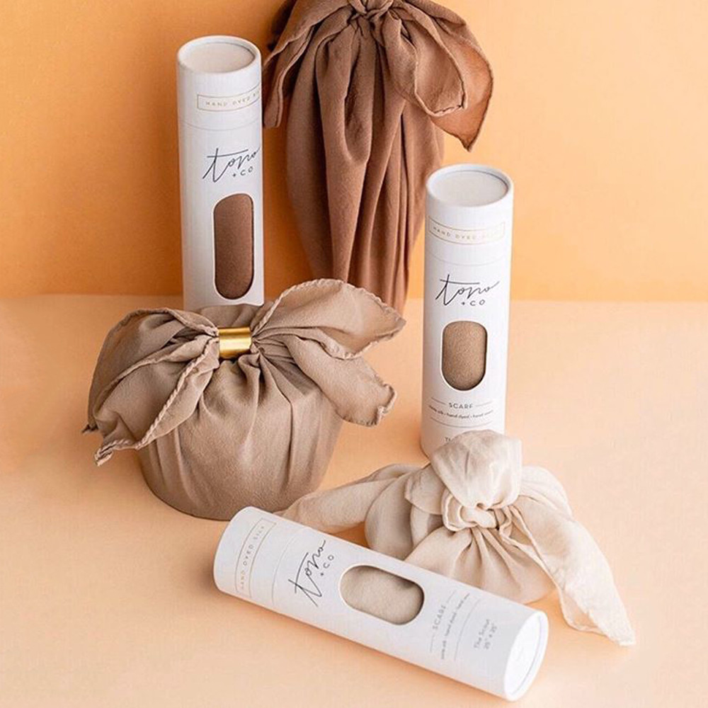 Clothing Paper Tube Packaging With Window Printing Shirts Underpants Cylinder