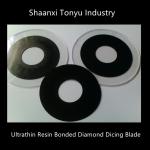 0.125mm Diamond Dicing Blades Thin Straight High Rigdity