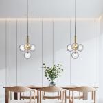 E27 Modern Nordic Simple Chandelier Creative Glass Ball Designer Miira