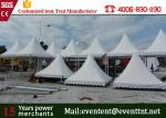 Professional high peak canopy arabic pogada tent 4 x 4m aluminum frame tent