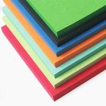 A4 Binding Cover Colored Embossed Leather Texture Paper