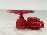 Nodular Cast Iron Underground Valve Handwheel Gearbox Water Treatment Valve