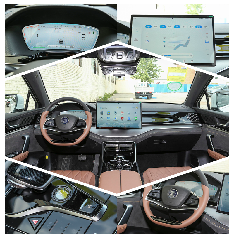 Single Motor BYD Tang Hybrid SUV 7 Seater 5 Door Middle SUV