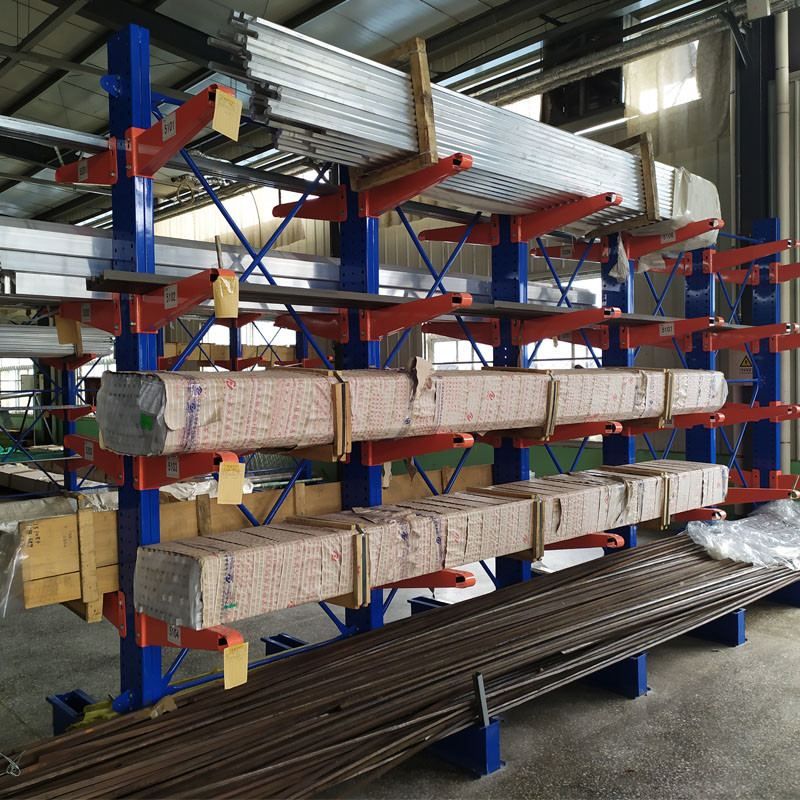 Single Arm 100kg-1000kg Heavy Duty Warehouse Cantilever Racks Industrial Adjustable Cantilever Racking