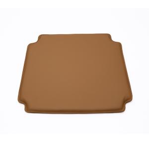 Quality PU Leather Brown Tomile Wishbone Chair Cushion / Wishbone Chair Seat Cover wholesale