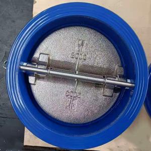 Quality Stop Spring Duo Dual check valves Wafer Butterfly Non-Reurn check valve in ductile iron brass bronze stainless steel wholesale