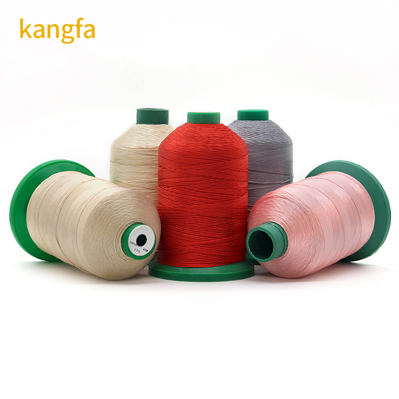 16Plys Non Wax Polyester Material Braided Sewing Thread for Women's Shoes UV Resistance