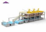 200gsm Double Screw Spunbond Nonwoven Fabric Machine For Textile Industry
