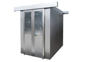 Quality Double Sliding Door Electronic Interlock Cleanroom Shower wholesale