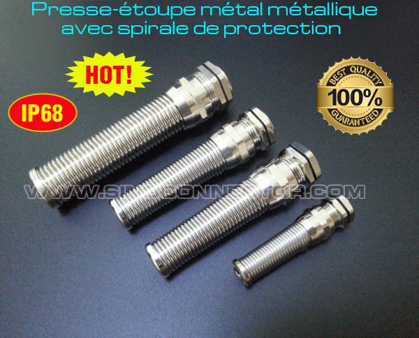 Brass Waterproof IP68 Wire Cable Glands Watertight Cable Joints Connectors with