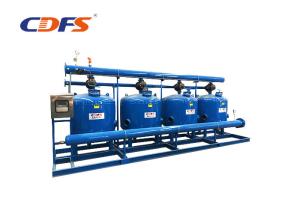 Quality 15 Microns Sand Media Filter For Removing Suspended Solids Carbon Steel Material wholesale