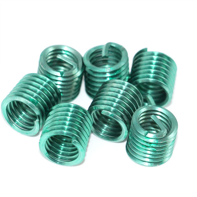 304 Stainless Steel Repairing Damage High Precision M6 M8 Threaded Insert