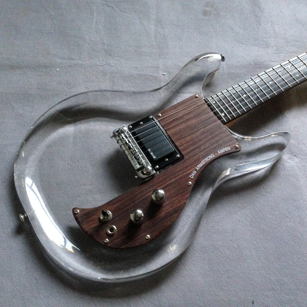 Acrylic body Dan Armstrong AMPEG Electric guitar Guitar