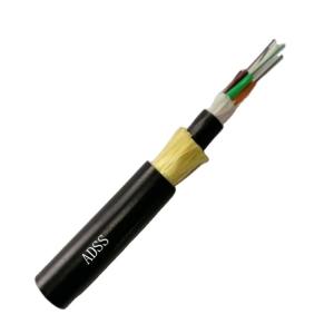 Quality Outdoor OFC Fiber Optic Cable Self Supporting Aerial 12 Core G652D Single Mode wholesale