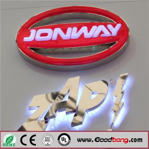 Quality 2015 Popular Selling Custom 3D Metal Auto Emblems Car Logo wholesale