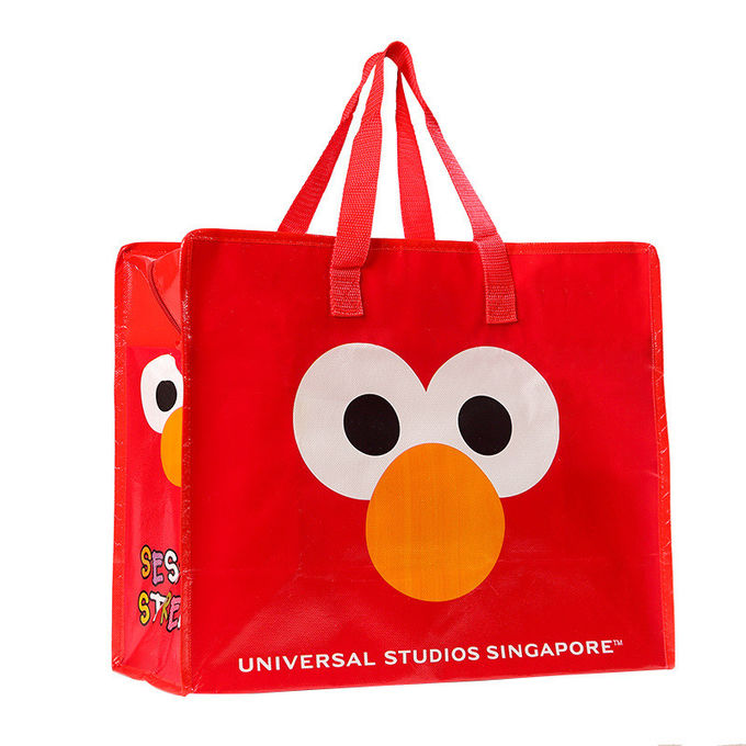Reusable Blue Shopping Non Woven Packaging Bags