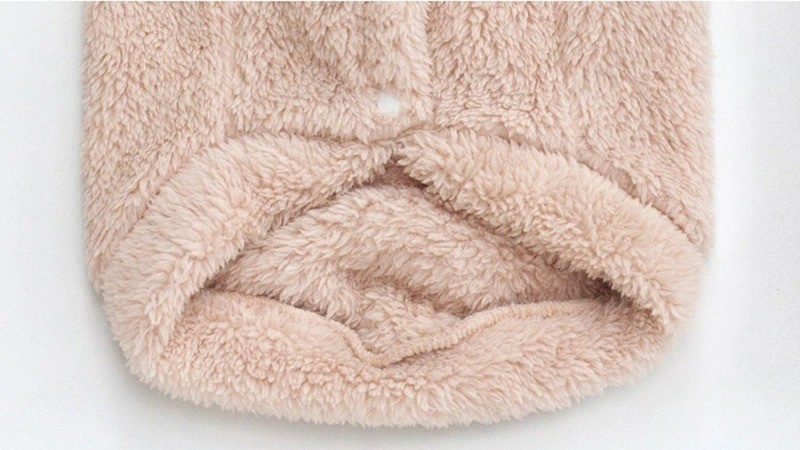 Winter Custom Dog Hoodies , Cold Proof Small Dog And Cat Clothes