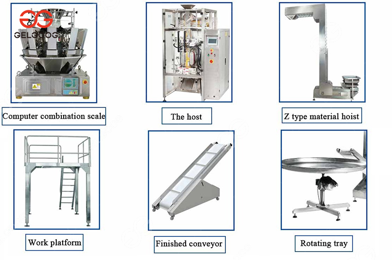 Weighing packing machine details